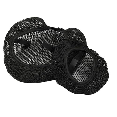 NCXKZLH Motorrad Sitzbezug Kissen Motorrad Mesh Net Sitzbezug Kissen Schutz Pad Abdeckung Motorrad Kissen Abdeckung Für MT-07 MT07 2013-2017 von NCXKZLH