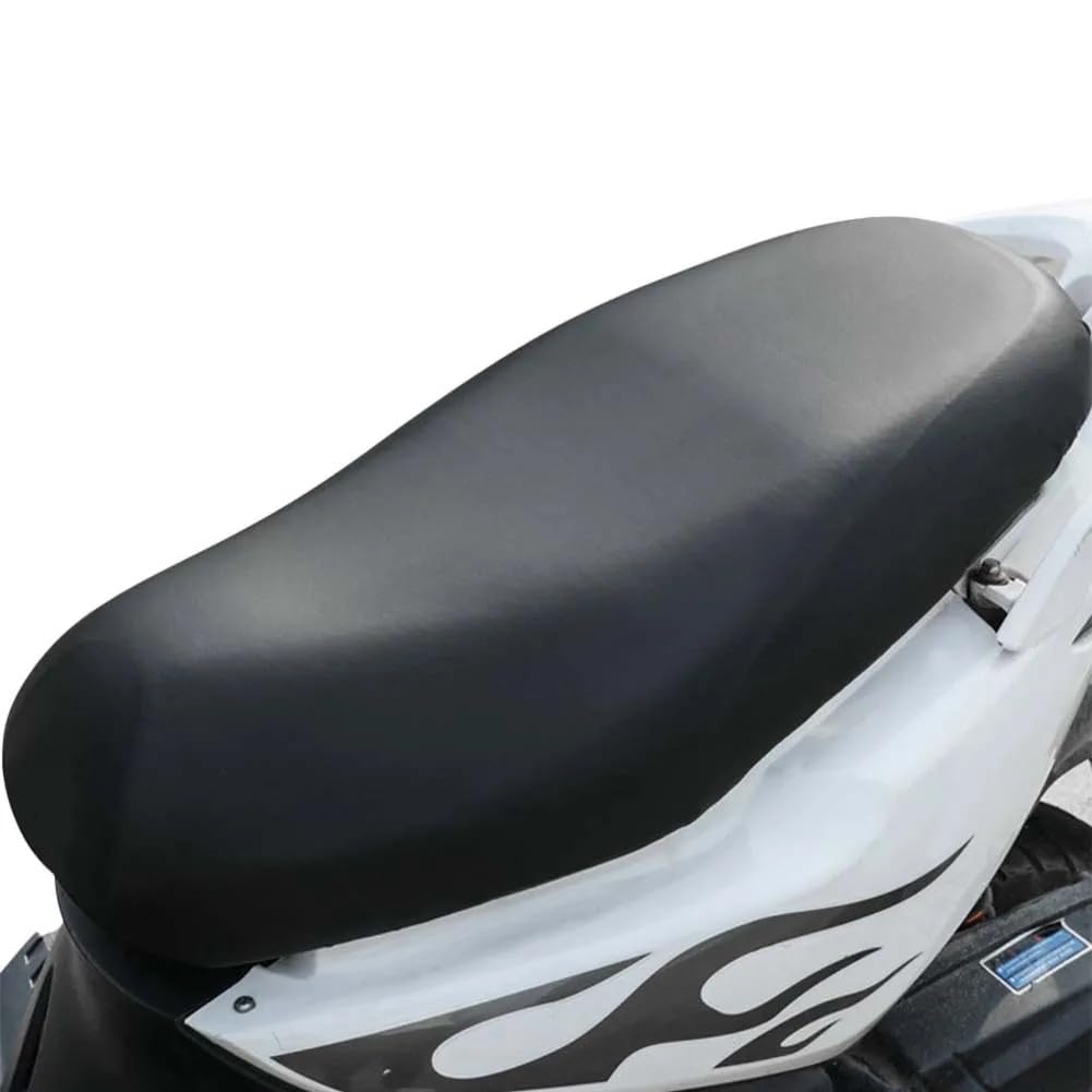 NCXKZLH Motorrad Sitzbezug Kissen Motorrad-Regensitzbezug, universell, flexibel, wasserdicht, Sattelbezug, Schwarz, Staub, Sonne, schützt Motorradzubehör von NCXKZLH