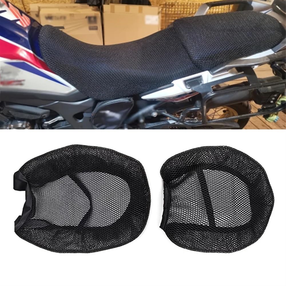 NCXKZLH Motorrad Sitzbezug Kissen Motorrad Schutz Kissen Sitzbezug Für CRF1000L Africa Twin Adventure Nylon Stoff Sattel Sitzbezug Zubehör von NCXKZLH