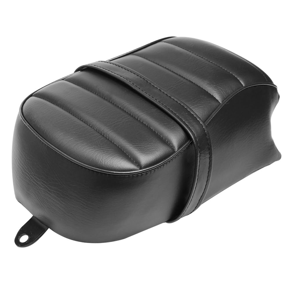 NCXKZLH Motorrad Sitzbezug Kissen Motorrad Schwarz Hinten Passagier Pad Sitzkissen Sozius Für Ha&rley Sportster Eisen 883 XL883N 2016-2020 2017 2018 2019 von NCXKZLH