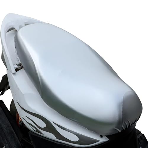 NCXKZLH Motorrad Sitzbezug Kissen Motorrad-Sitzbezug, wasserdichter Kissen-Lederschutz, universeller weicher Sonnenschutz, Wärmedämmung des Sitzkissenbezugs von NCXKZLH