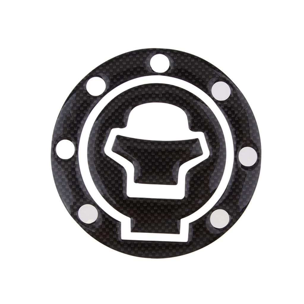 NCXKZLH Motorrad Tank Aufkleber Motorrad Tankdeckel Aufkleber Aufkleber Cover Schutz Pad Für Su&zuki Für Für Hayabusa GSX1300R 105mm von NCXKZLH