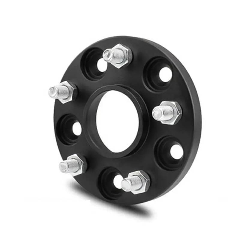 Spürverbreiterungsatz Spacers 2 STÜCKE Rad Spacer Adapter 5x112 66,6 7075 Aluminium Schwarz Auto Reifen Dichtung Reifen Flansch Für Benz von NCXKZLH