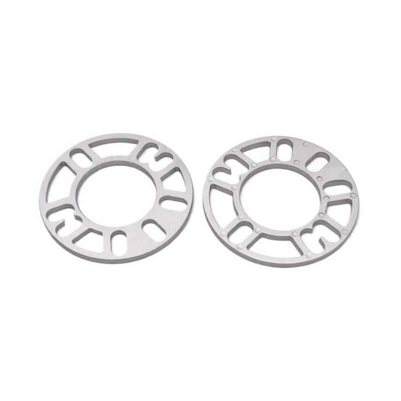 Spürverbreiterungsatz Spacers 2 STÜCKE Universal Auto Spurverbreiterung Distanzscheiben Platte 8mm Auto Modifizierte verbreiterte Radnabe Einstelldichtung Reifen Zubehör von NCXKZLH