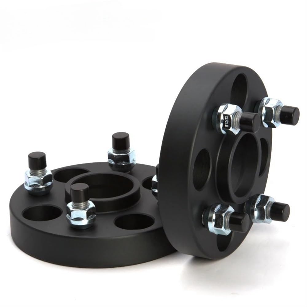 Spürverbreiterungsatz Spacers 2 Stück 15/20/25/30/35/40mm Anpassung Spurverbreiterungen Conversion Adapter PCD 4x100 Zu 4x108 4x110 4x 114,3 von NCXKZLH