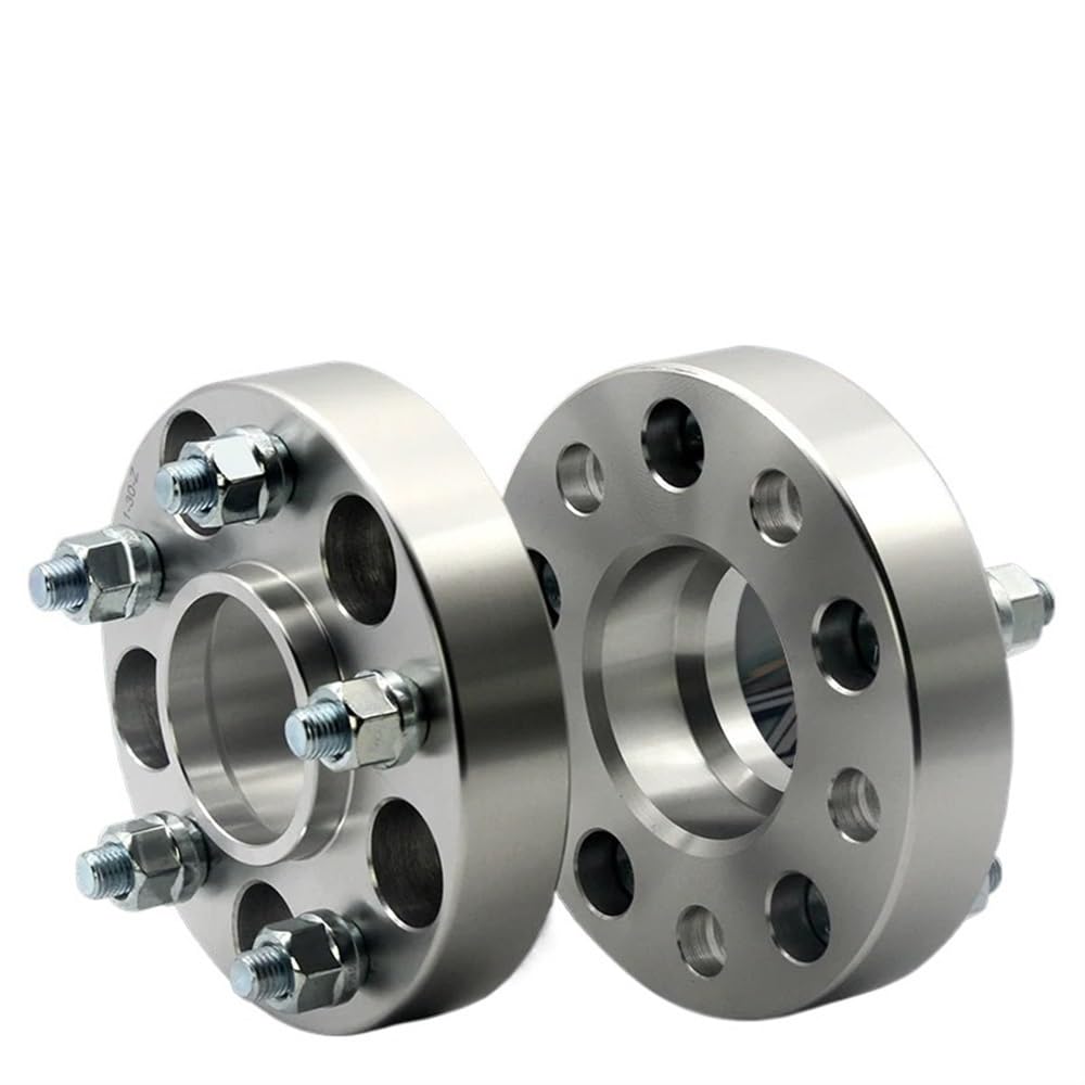 Spürverbreiterungsatz Spacers 2 Stück 15/20/25/30/35mm PCD 5x120 CB 66,9mm Rad Spacer Adapter 5 Lug Anzug Für Corvette M14xP 1,5 von NCXKZLH