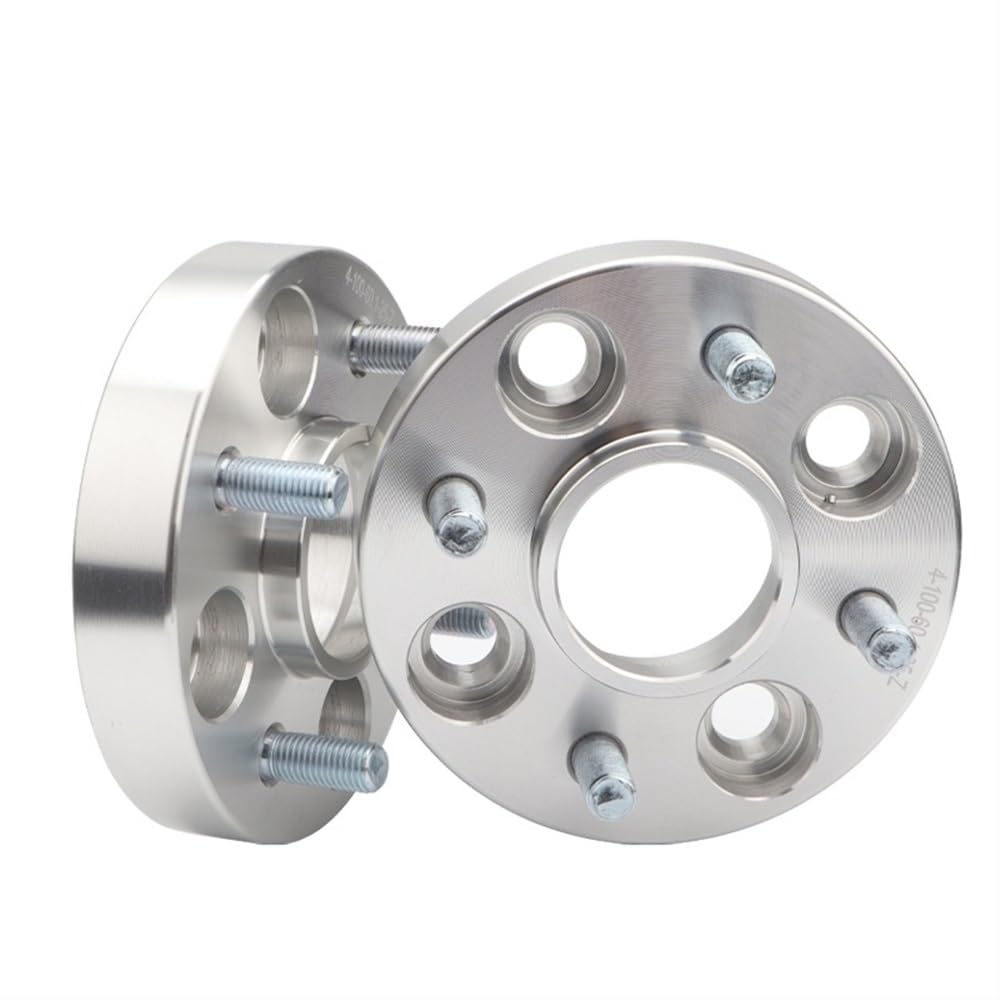 Spürverbreiterungsatz Spacers 2 Stück 15/20/25/30mm PCD 4x 114,3 CB 64,1mm Spurverbreiterungen Adapter 4 Lug Auto M12XP 1,5 von NCXKZLH