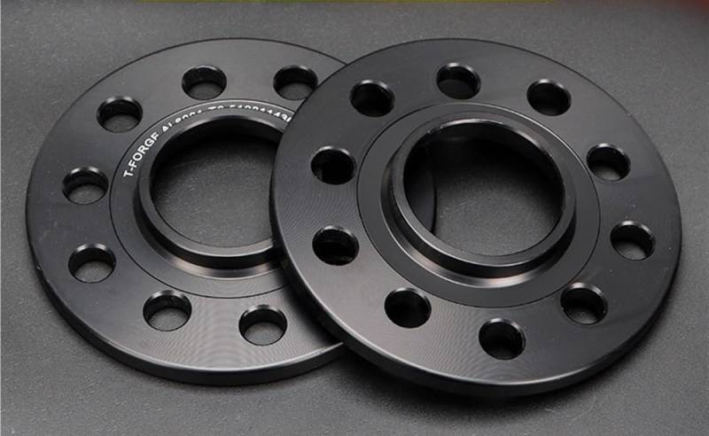 Spürverbreiterungsatz Spacers 2 Stück 3/5/8/10/12/15mm Spurverbreiterung Adapter PCD 6x115 CB 70,5mm 6 Lug Anzug Für Universal Auto von NCXKZLH