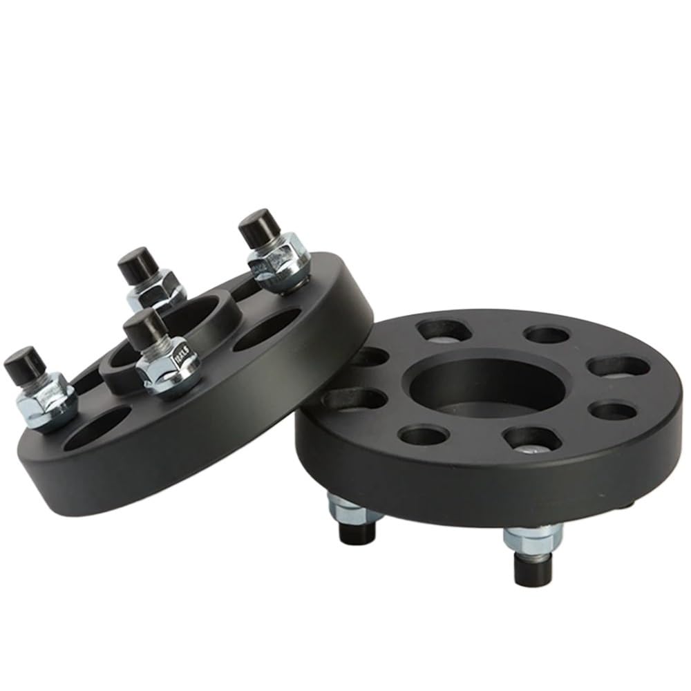 Spürverbreiterungsatz Spacers 2 Stück PCD 4X100 Zentrum Bohrung 56,6mm 15/20/25/30/35/40mm Rad Spacer Adapter M12XP 1,5 Für Fiat von NCXKZLH