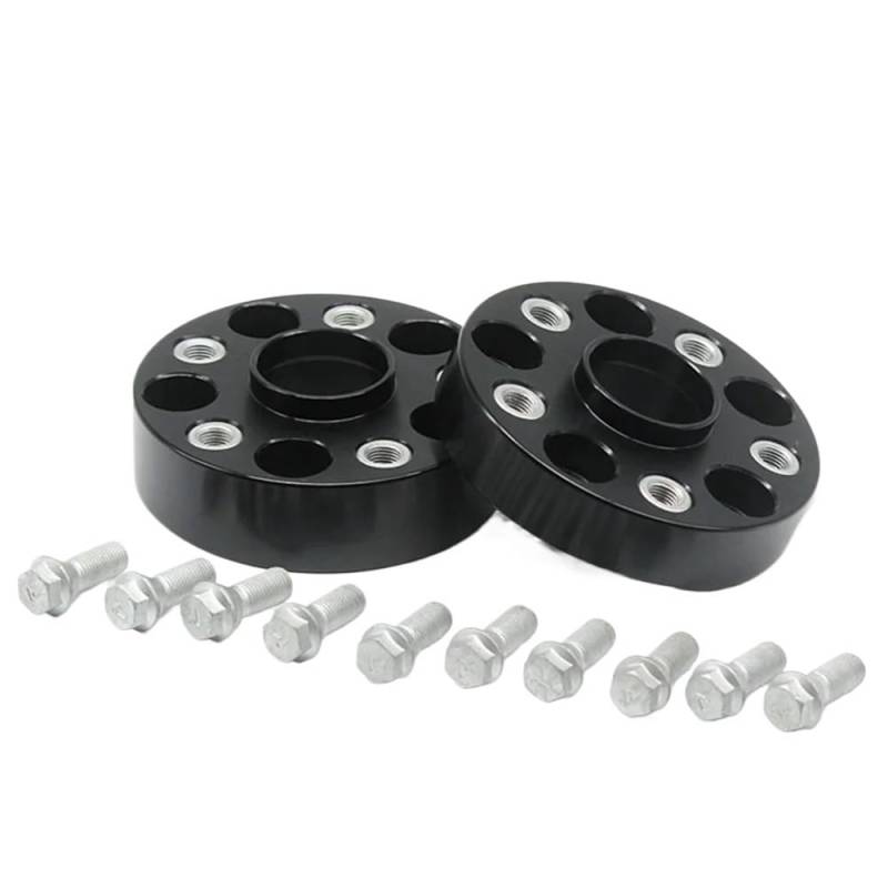 Spürverbreiterungsatz Spacers 2 Stück Spurverbreiterungen Adapte 25/30/35/40/45/50mm 5x11 2 66,6mm Für Benz Auto M15x 1,25 von NCXKZLH