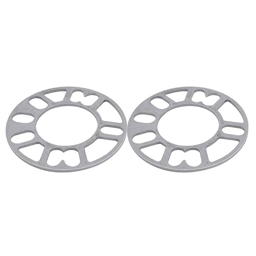 Spürverbreiterungsatz Spacers 2 Stücke Universal Auto Rad Reifen Spacer Adapter Distanzscheiben Platte 3mm 5mm 6mm 8mm 10mm Für 4x100 4x114,3 5x100 5x108 5x114,3 5x120 von NCXKZLH