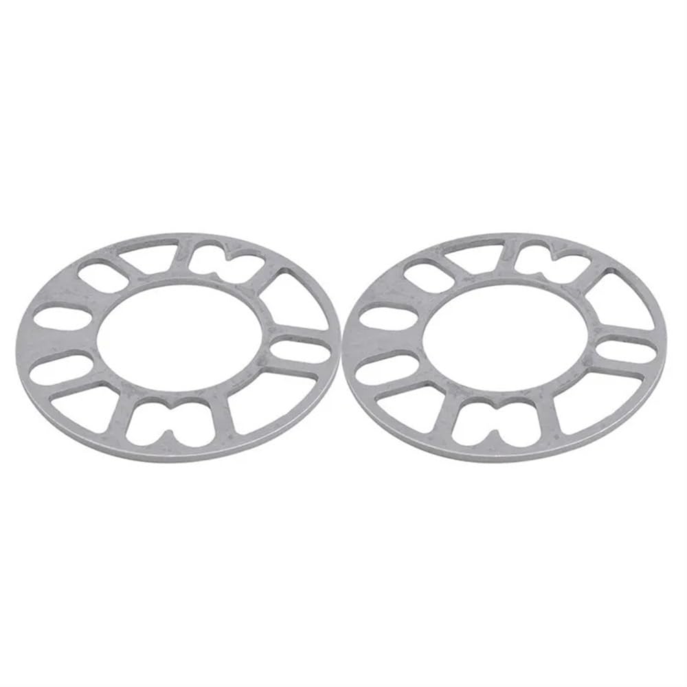 Spürverbreiterungsatz Spacers 2 Stücke Universal Auto Rad Reifen Spacer Adapter Distanzscheiben Platte 3mm 5mm 8mm 10mm Für 4x 100 4x 114,3 5x 100 5x108 5x 114,3 5x120 von NCXKZLH