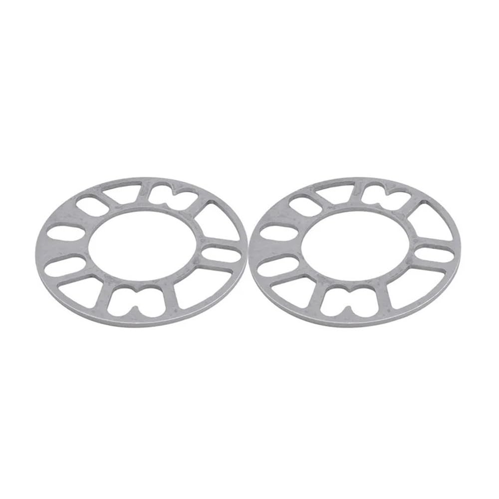 Spürverbreiterungsatz Spacers 2 stücke Auto Rad Reifen Spacer 3mm 5mm 6mm 8mm 10mm Für 4x100 4x114,3 5x100 5x108 5x114,3 5x120 von NCXKZLH