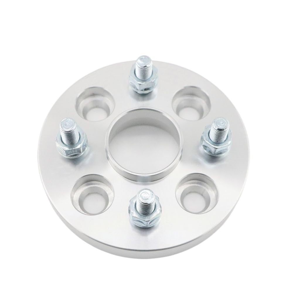 Spürverbreiterungsatz Spacers 2 stücke Spurverbreiterungen Adapter PCD 4x100 CB 57,1 Dicke 38mm / 44mm Bolzen 12x1,5 Auto Felgen Zubehör von NCXKZLH