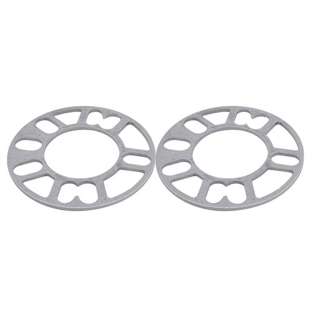 Spürverbreiterungsatz Spacers 2 stücke Universal Auto Rad Reifen Spacer Adapter Distanzscheiben Platte 3/5/8/10mm Für 4x 100 4x 114,3 5x 100 5x108 5x 114,3 5x120 von NCXKZLH