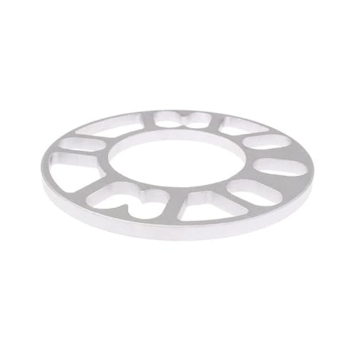 Spürverbreiterungsatz Spacers 3/5/6/8/10mm Legierung Aluminium Auto Rad Spacer Adapter Shims Platte Auto Zubehör von NCXKZLH