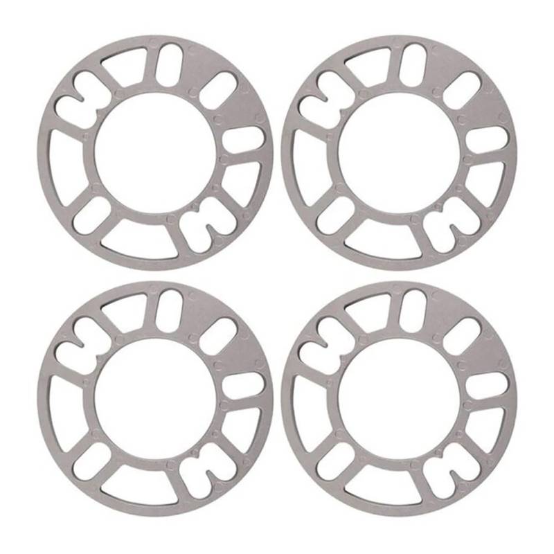 Spürverbreiterungsatz Spacers 4 Stücke 3mm 5mm 8mm 10mm Universal Auto Rad Reifen Distanzscheiben Set Auto Zubehör Außen Ersatzteile von NCXKZLH