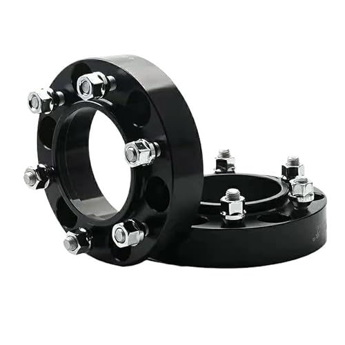 Spürverbreiterungsatz Spacers Auto-Rad-Distanzstücke erweitern 6x114,3 CB:66,1 Anzug 30mm Rad Adapter Separadores Dichtung Bolzen: M12x1,25 von NCXKZLH