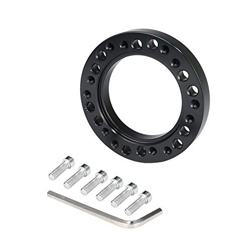 Spürverbreiterungsatz Spacers Lenkradnabe 1/2 Zoll Abstandshalter Lenkradnabe Boss Kit Adapter Abstandshalter 13mm von NCXKZLH