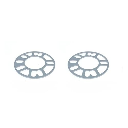 Spürverbreiterungsatz Spacers Modifikation Und Verbreiterung Von Autorädern, Universelle Distanzscheiben Für Autoräder, 1 Stück 2023, 3 Mm, 5 Mm, 8 Mm, 10 Mm, Passend Für Aluminium von NCXKZLH