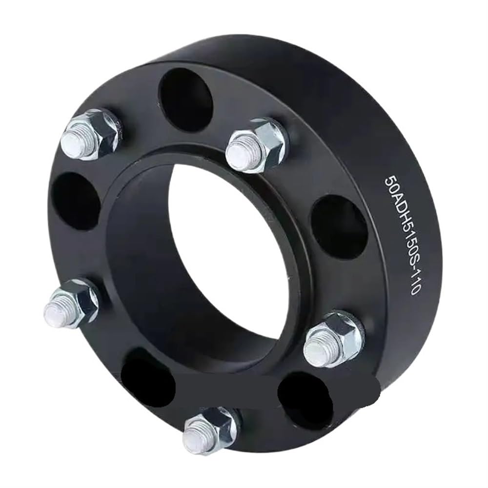 Spürverbreiterungsatz Spacers Spurverbreiterungen Verbreiterung Kit 5x150 Hubcentric 110 Aluminium Adapter 25-50mm Für Land Für Cruiser LX57 Separadores von NCXKZLH