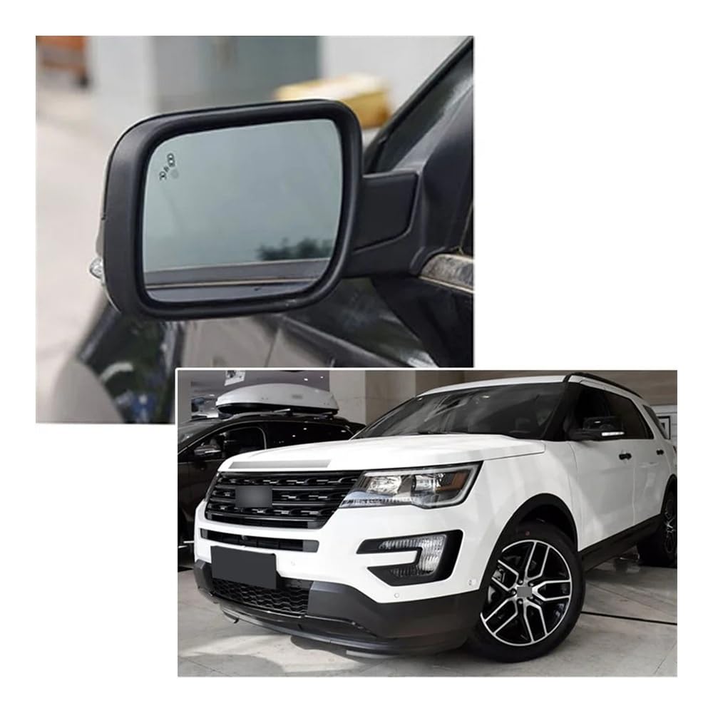 Umkehrlinse Rückfahrglas Spiegel Auto Linke Seite Blind Spot Warnung Flügel Spiegel Glas Für Ford Für Explorer 2011 2012 2013 2014 2015 2016 2017 2018 2019 von NCXKZLH