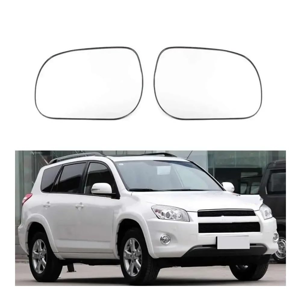 Umkehrlinse Rückfahrglas Spiegel Für Für RAV4 2009 2010 2011 2012 Autozubehör Rückspiegel Außenspiegel Objektiv Türflügel Rückspiegelglas von NCXKZLH