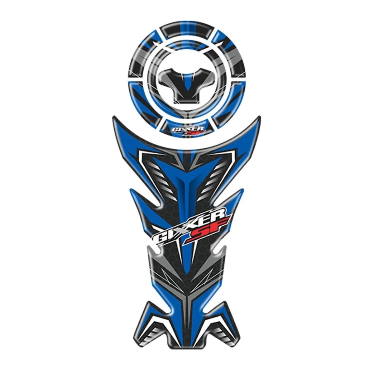 Motorrad Tankaufkleber 3D geändert Gixxer Aufkleber Motorrad Tank Pad Protector Aufkleber Kit für Suzuki Gixxer Sf 150 250 Abs Motorrad Tankaufkleber 3D geändert Gixxer Aufkleber Motorrad Tank Pad Protector Aufkleber Kit für Suzuki Gixxer Sf 150 250 Abs von NDEWOXMF