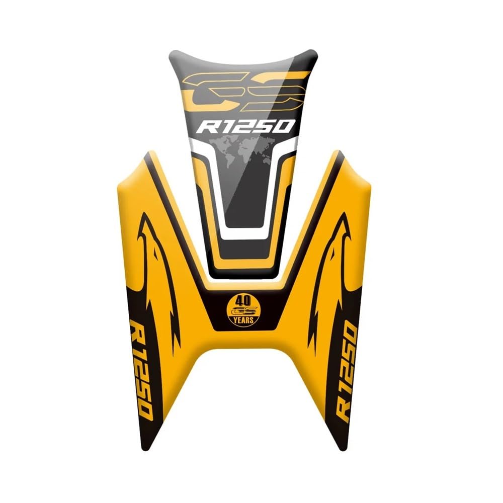 Motorrad Tankaufkleber Für B&M&W R1250GS R 1250 GS ADV Adventure R1200gs Motorrad Tankpad Schutz 3D Harzaufkleber 40. Jubiläumsaufkleber Motorrad Tankaufkleber Für B&M&W R1250GS R 1250 GS ADV Adventure R1200gs Motorrad Tankpad Schutz 3D Harzaufkleber 40. Jubiläumsaufkleber von NDEWOXMF