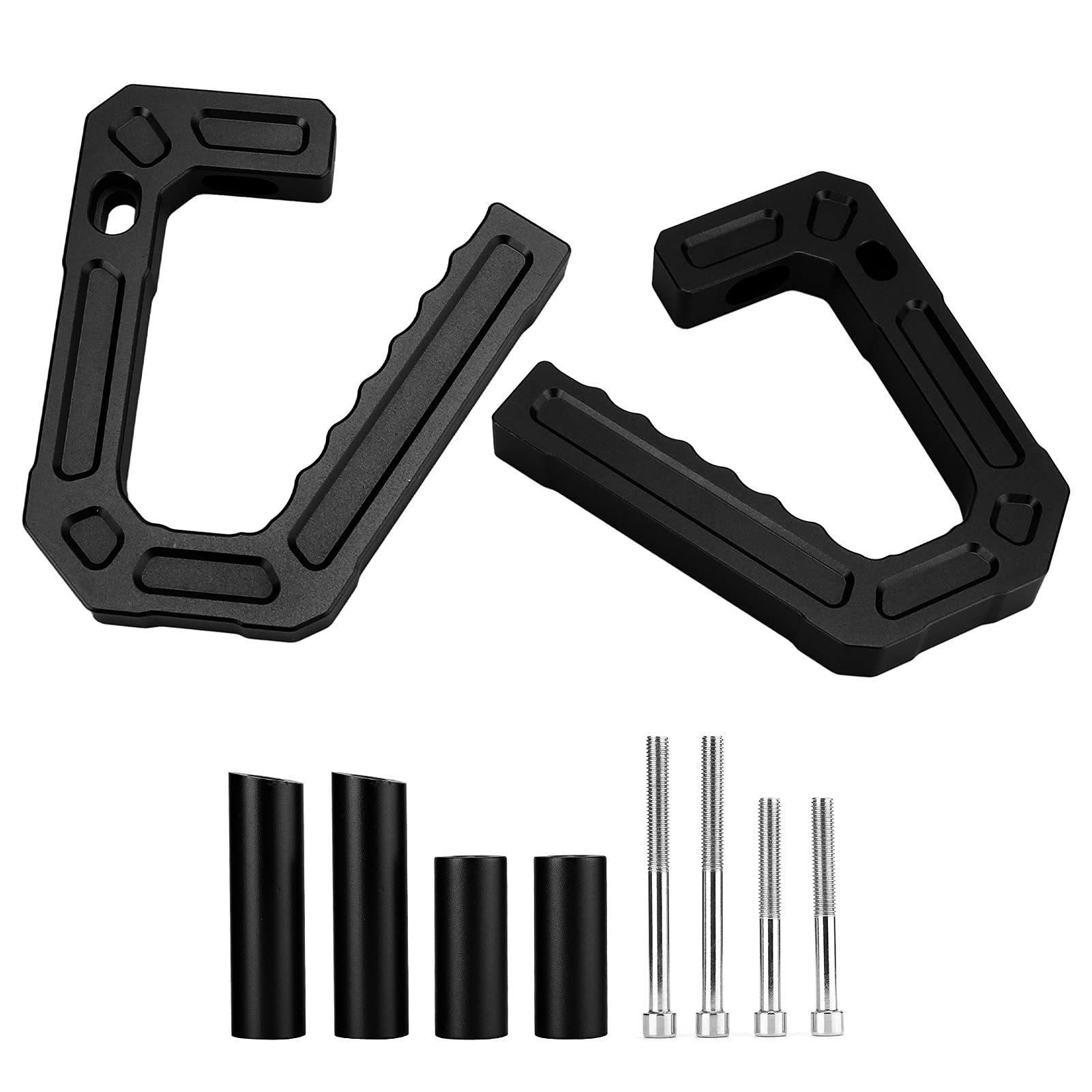 NDNCZDHC Car Road Front Haltegriff Aluminiumlegierung Ersatz für Wrangler JK 2007-2018 (Black) von NDNCZDHC