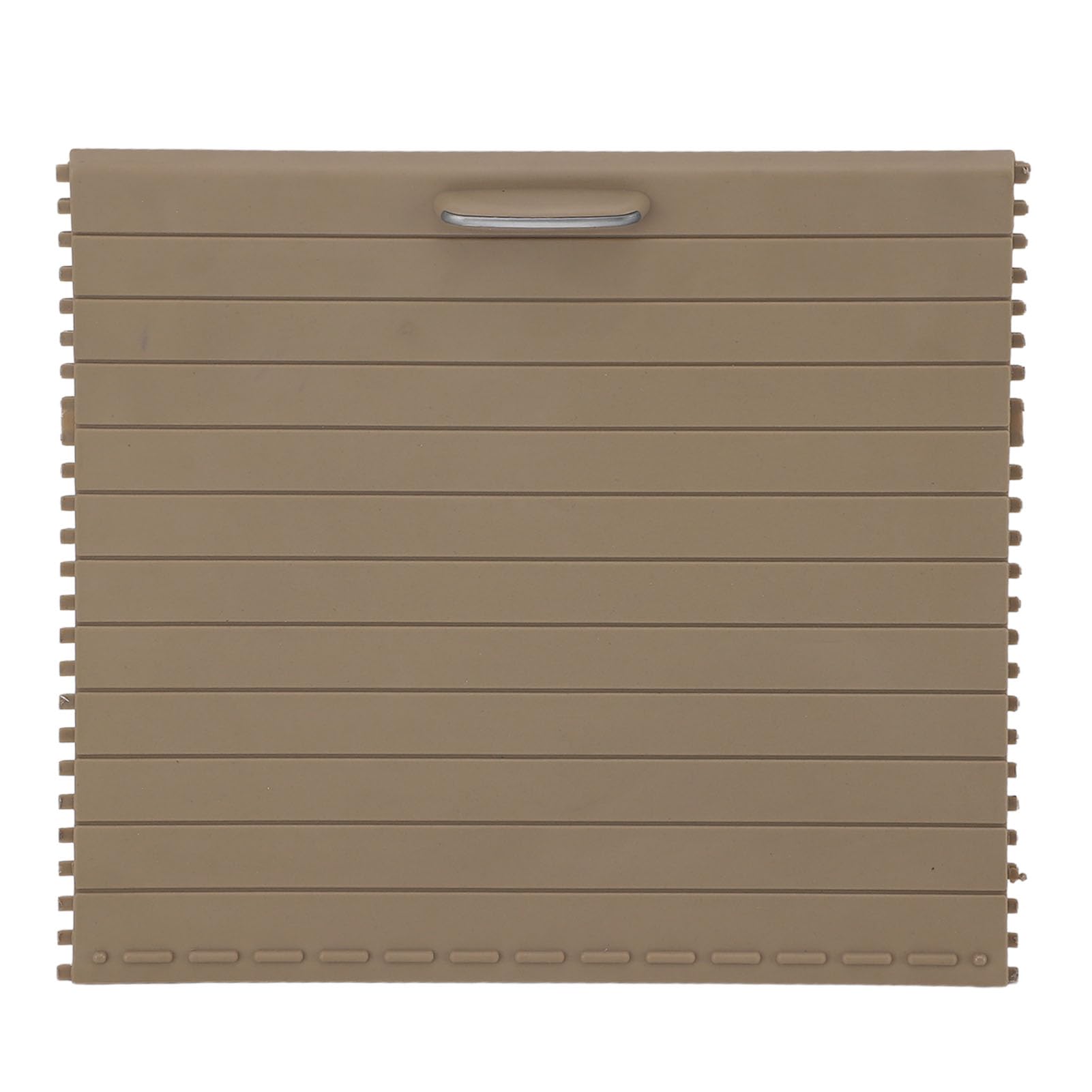 NDNCZDHC Getränkehalter-Rollo-Abdeckung 1666803814 Mittelkonsolen-Schieberollo-Rollladen-Abdeckung Ersatz für GLE GLS GL-Klasse M (Beige) von NDNCZDHC