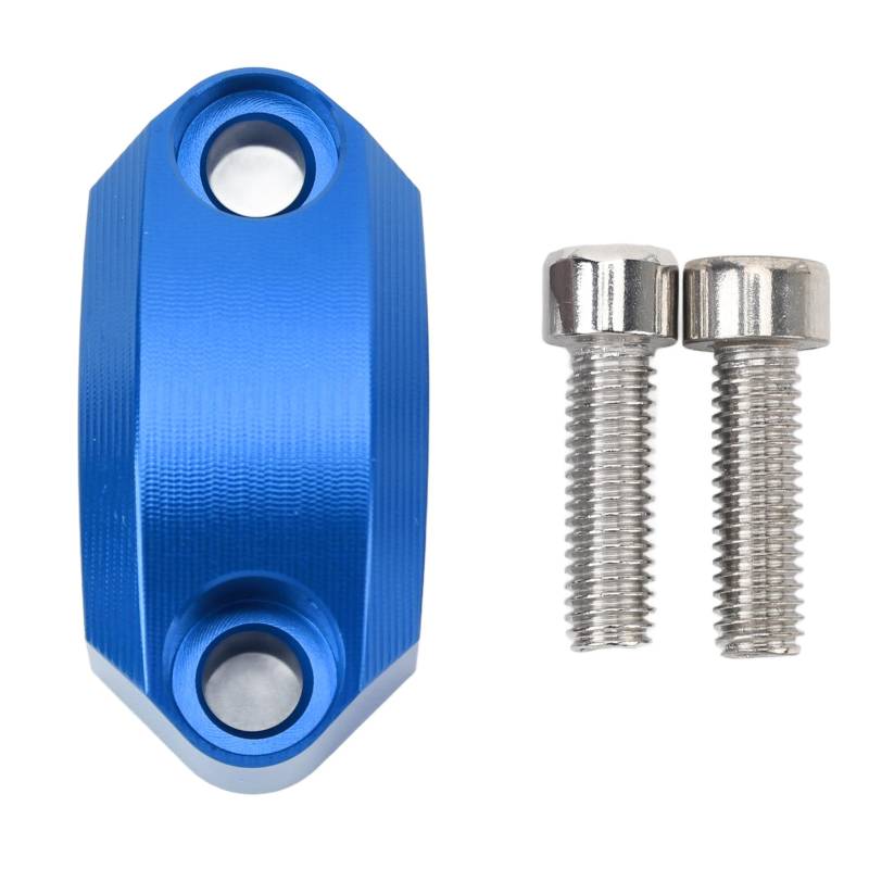 NDNCZDHC Motorrad-Lenker-Riser-Klemme, CNC-Aluminiumlegierung, verbessert die Stabilität, stabilisierende Griffbefestigung für F900XR, F900R, S1000XR (Blue) von NDNCZDHC