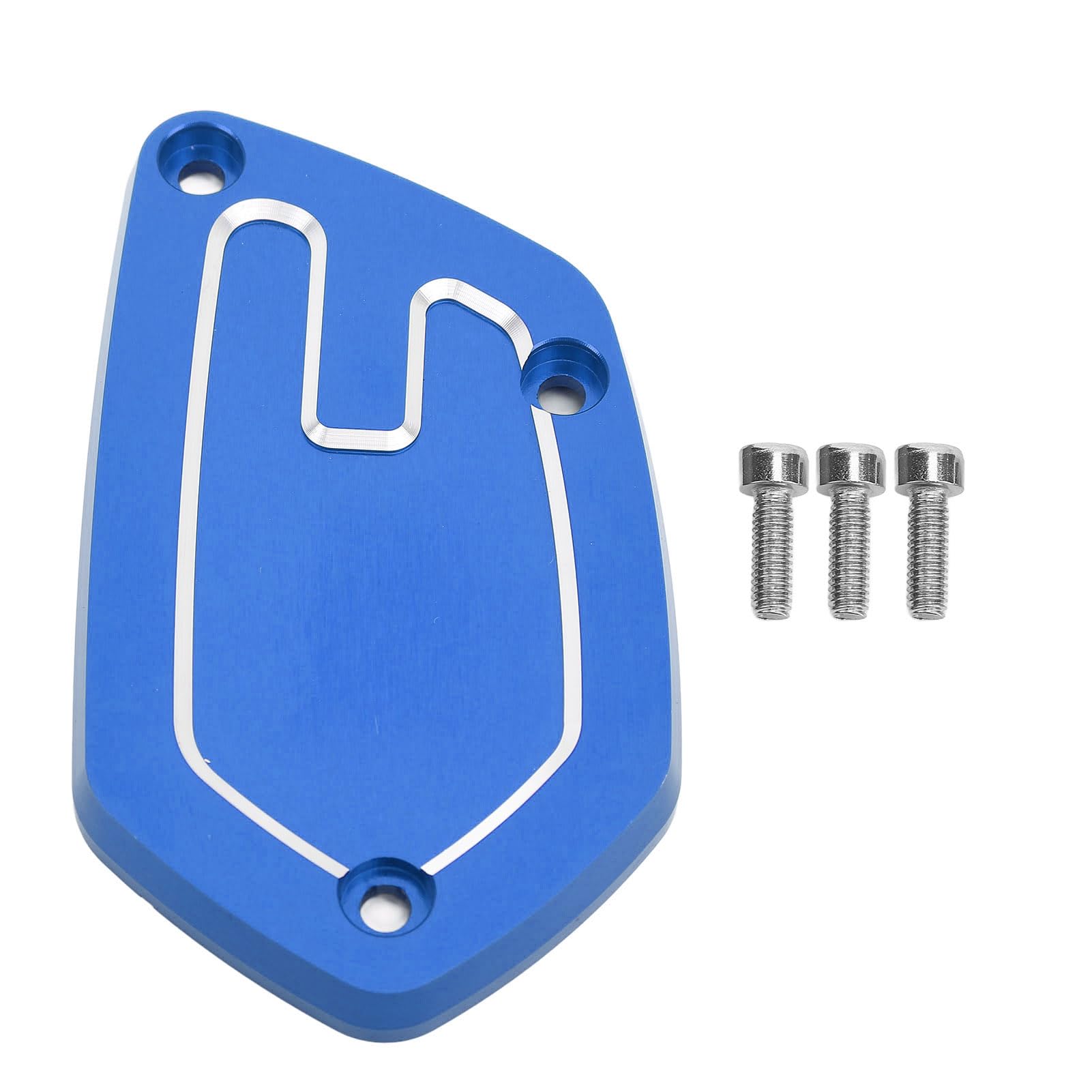 NDNCZDHC Motorrad Vorderradbremsflüssigkeitsbehälterdeckel Aluminiumlegierung Bremsflüssigkeitsbehälter Tankdeckel für F750GS F850GS S1000XR F900R (Blue) von NDNCZDHC