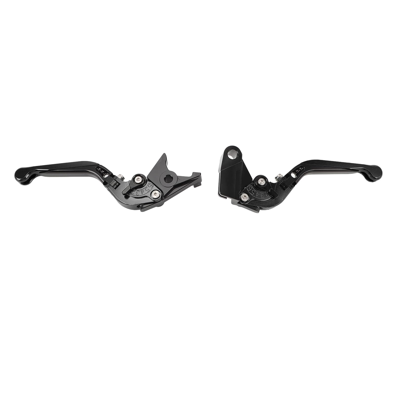 NDNCZDHC Motorradklappkupplungshebel CNC 6061 Aluminiumlegierung Brake Griff Hebel für Z900 Z650 Z650RS 650R ER -6F (Black) von NDNCZDHC