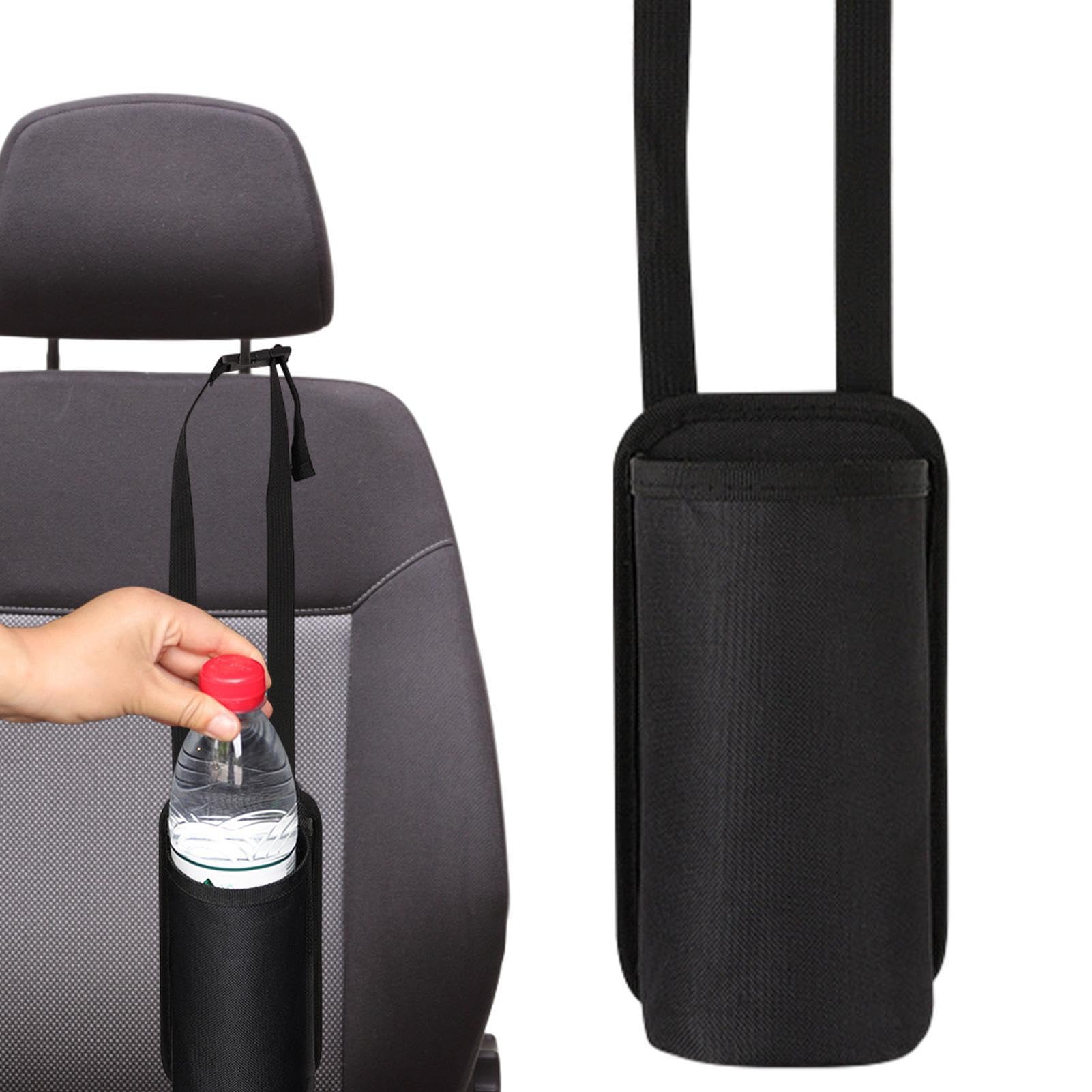 NEECS Flaschentasche für den Autositz, Feuerlöscher-Taschenhalter, Reisetasche, Wasserbecher, Aufbewahrungstasche, Feuerlöscher-Halterung für Auto von NEECS