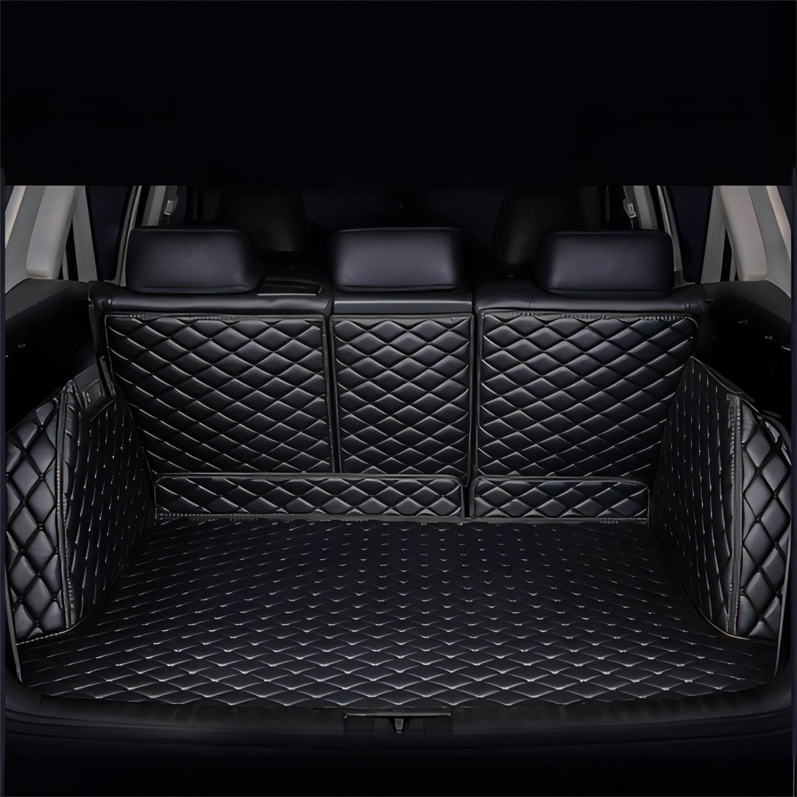 NEFLUM Kofferraum Schutzmatte für Land Rover Range Rover Velar 2017-2020, Kofferraummatte Antirutschmatte Kofferraumschutz Boot Liner Mat Auto Zubehör,All-Black von NEFLUM