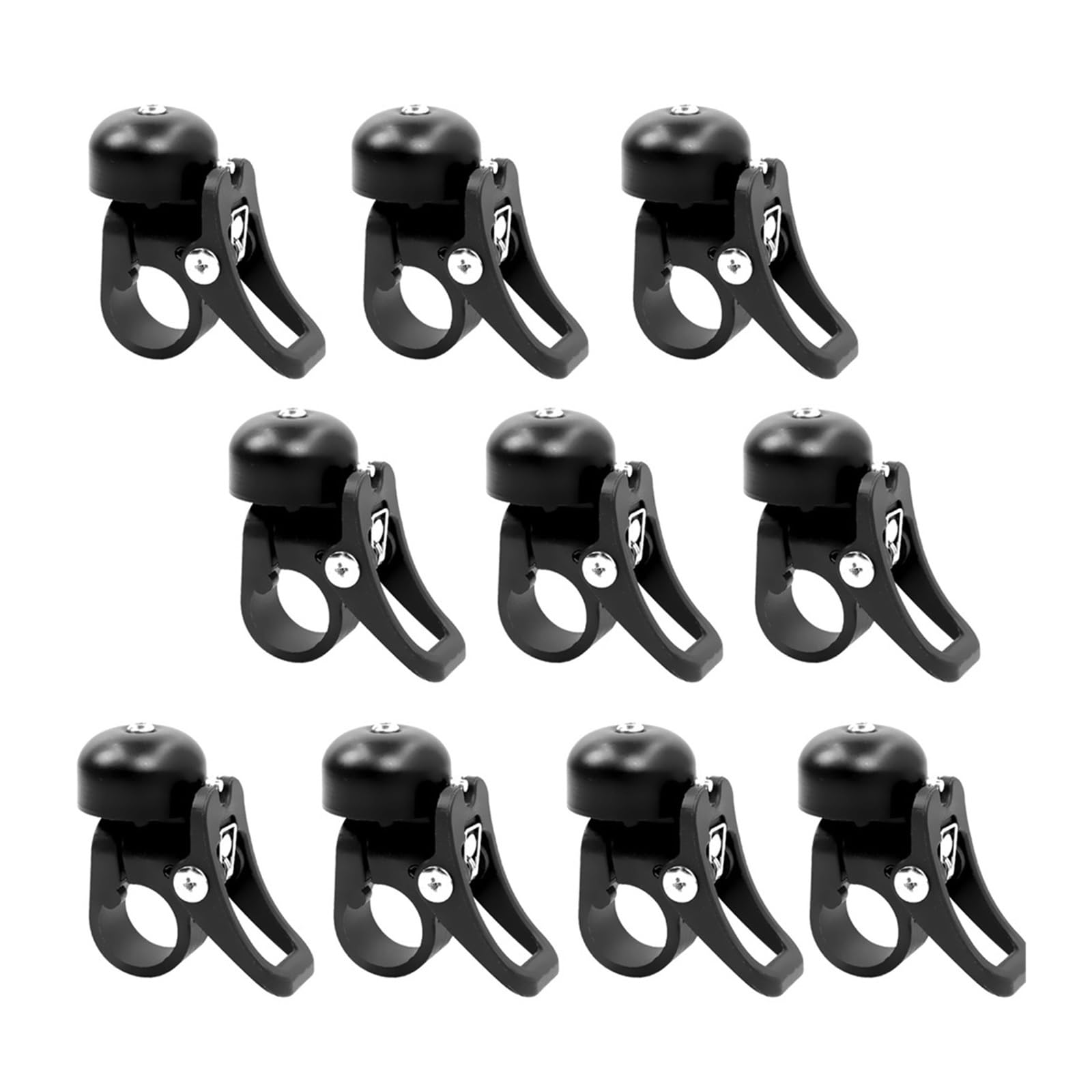 NEGRO 10PCS Warnglocke for Elektroroller, passend for Xiaomi, Mijia M365 1s Pro, Universal-Hornring, Fahrradteil, Sicherheitsglocke, Zubehör Soundgerät für Elektroroller(10pc) von NEGRO