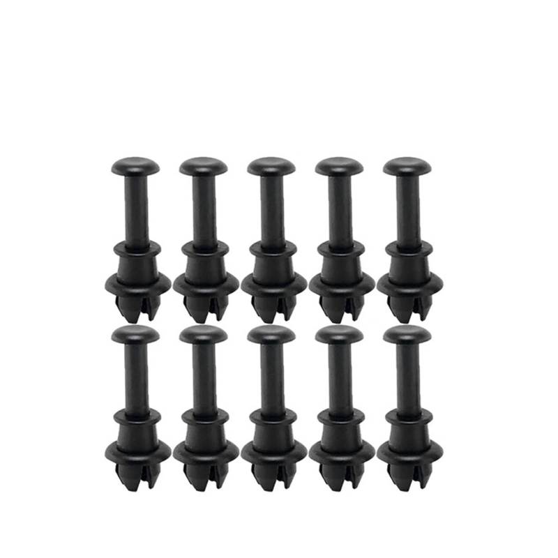 NEGRO 10X Paket Regal Clips Fit for Skoda Citigo 2011-2020 Tablett String Aufhänger Pivot Haken Strap String Boot Stamm Feste Clips für den Riemen der hinteren Hutablage von NEGRO