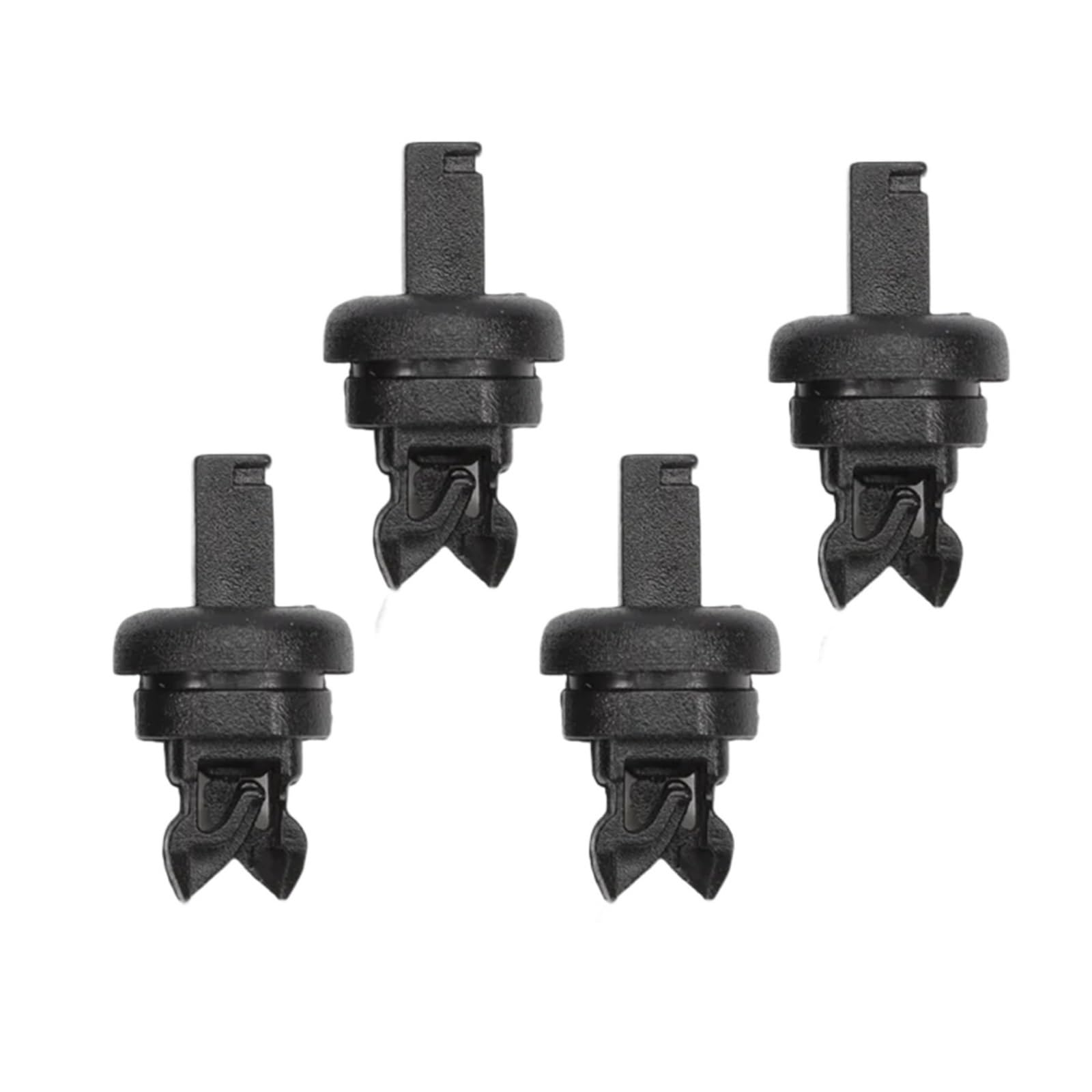 NEGRO 2/4 PCS Gepäckraumabdeckung Passend for Citroen C4 B7 DS4 DS5 Kofferraum-Aufhängerhalterung Schwenkstifte Push-Pins 1606854680 8200675047 Feste Clips für den Riemen der hinteren Hutablage(4 PCS) von NEGRO