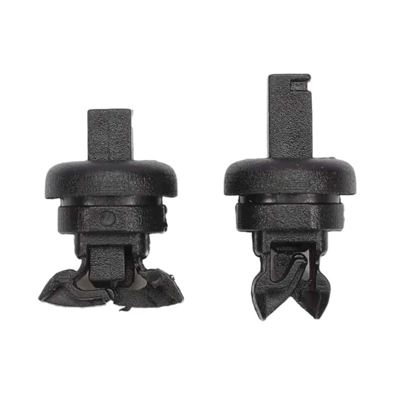 NEGRO 2/4 PCS Kofferraum-Paketablage passend for Citroen C4 B7 DS4 DS5 1606854680 8200675047 String-Aufhängerhalterung Pivot Pegs Push-Pins Feste Clips für den Riemen der hinteren Hutablage(2 PCS) von NEGRO