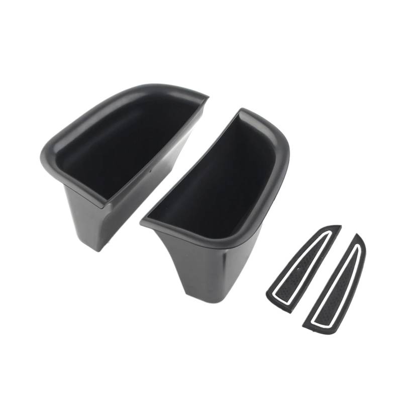 NEGRO 2PCS Auto-Vordertür-Aufbewahrungsbox, passend for Volvo, S90 2017–2020, nur LHD, Organizer-Behälterhalter Autotürfach Organizer von NEGRO