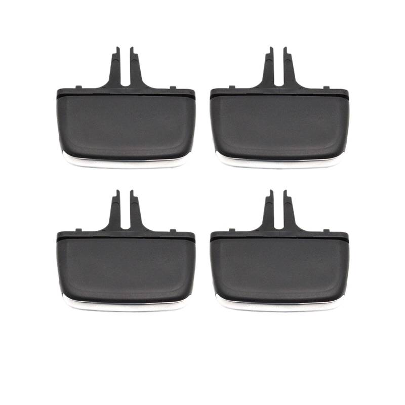 NEGRO AC-Entlüftungsgitter-Auslass-Schiebeknopf-Laschenclip, passend for Volvo, XC90 2016–2024, 32277966, Auto-Klimaanlagen-Reparatursatz vorne und hinten Auto-Klimaanlagengitter(4PCS) von NEGRO