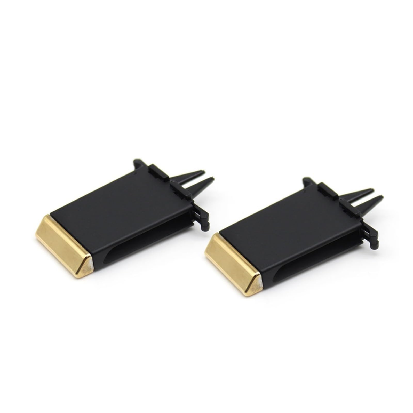 NEGRO AC-Entlüftungsgitter-Laschenclips, passend for Maserati, Quattroporte 2013–2020, Reparatursatz vorne und hinten, frische Klimaanlage Auto-Klimaanlagengitter(Model A 2PCS) von NEGRO