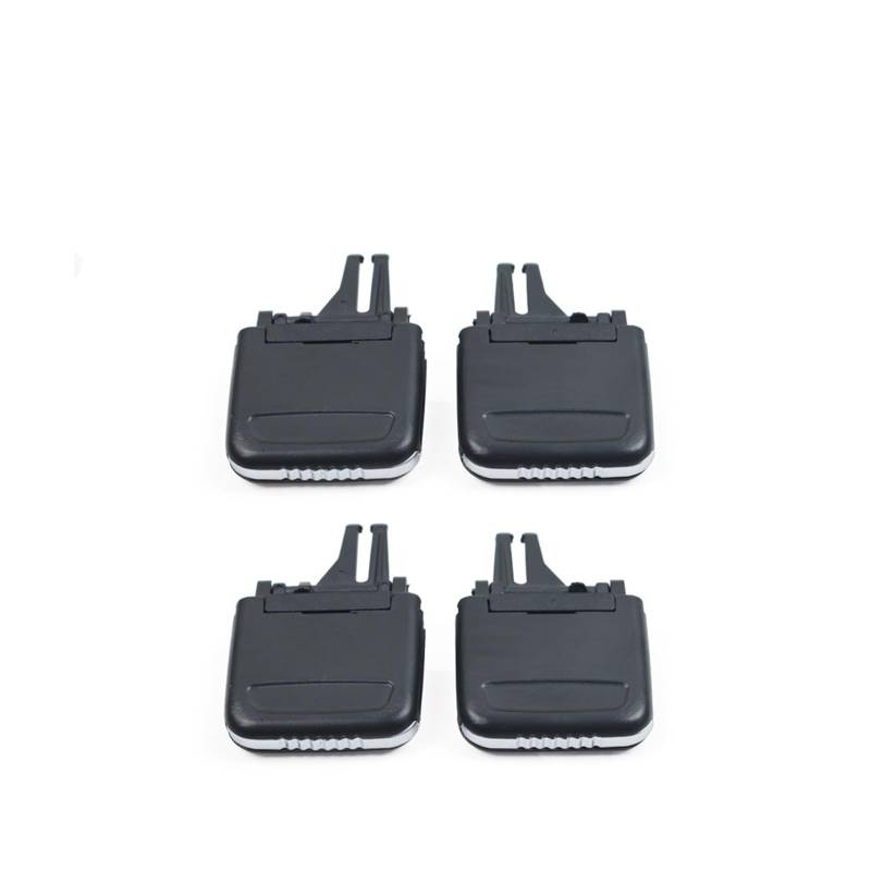 NEGRO AC Vent Grille Slider Outlet Tab Clip, passend for Porsche, Cayenne 2010–2016, Reparatursatz, Auto vorne und hinten, zentrale Entlüftung Auto-Klimaanlagengitter(4PCS) von NEGRO