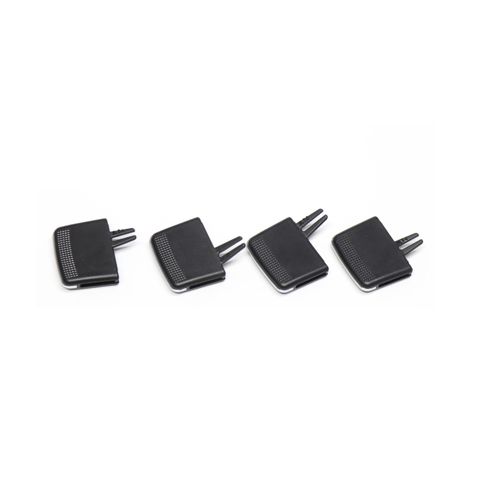 NEGRO Auto-Front-Lüftungsauslass-Kartenclip, passend for Kia, Sorento 2009–2014, Windrichtungs-Plektrum-Knopf, Kippstück, Klimaanlage, Reparatursatz Auto-Klimaanlagengitter(Set of 4) von NEGRO