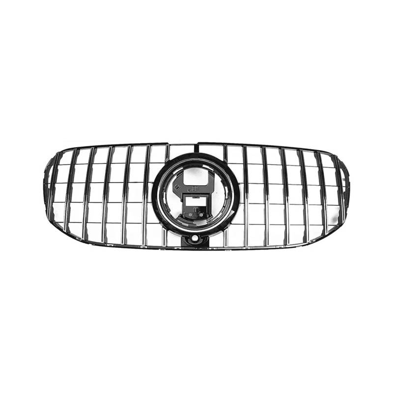 NEGRO Auto-Frontgrill, passend for GLS-Klasse Frontstoßstangengitter(Silver) von NEGRO