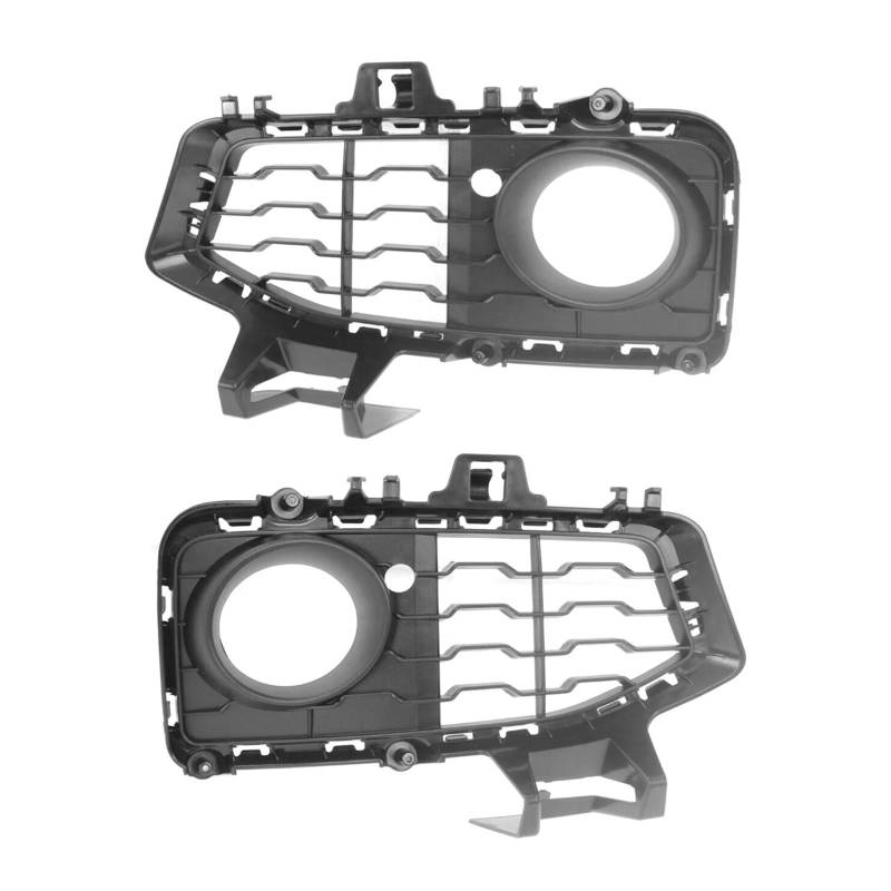 NEGRO Auto-Frontstoßstangen-Nebelscheinwerfergrill, passend for 428I, 2014–2016 51118054508 Rechte Nebelscheinwerferverkleidung Frontstoßstangengitter von NEGRO