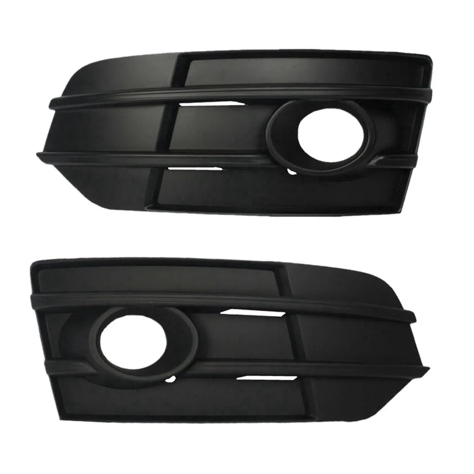 NEGRO Auto-Frontstoßstangen-Renngrills, passend for Q5, Cross 2009–2017 8R0807681G 8R0807682G Nebelscheinwerferrahmen Nebelscheinwerfergitter Frontstoßstangengitter von NEGRO