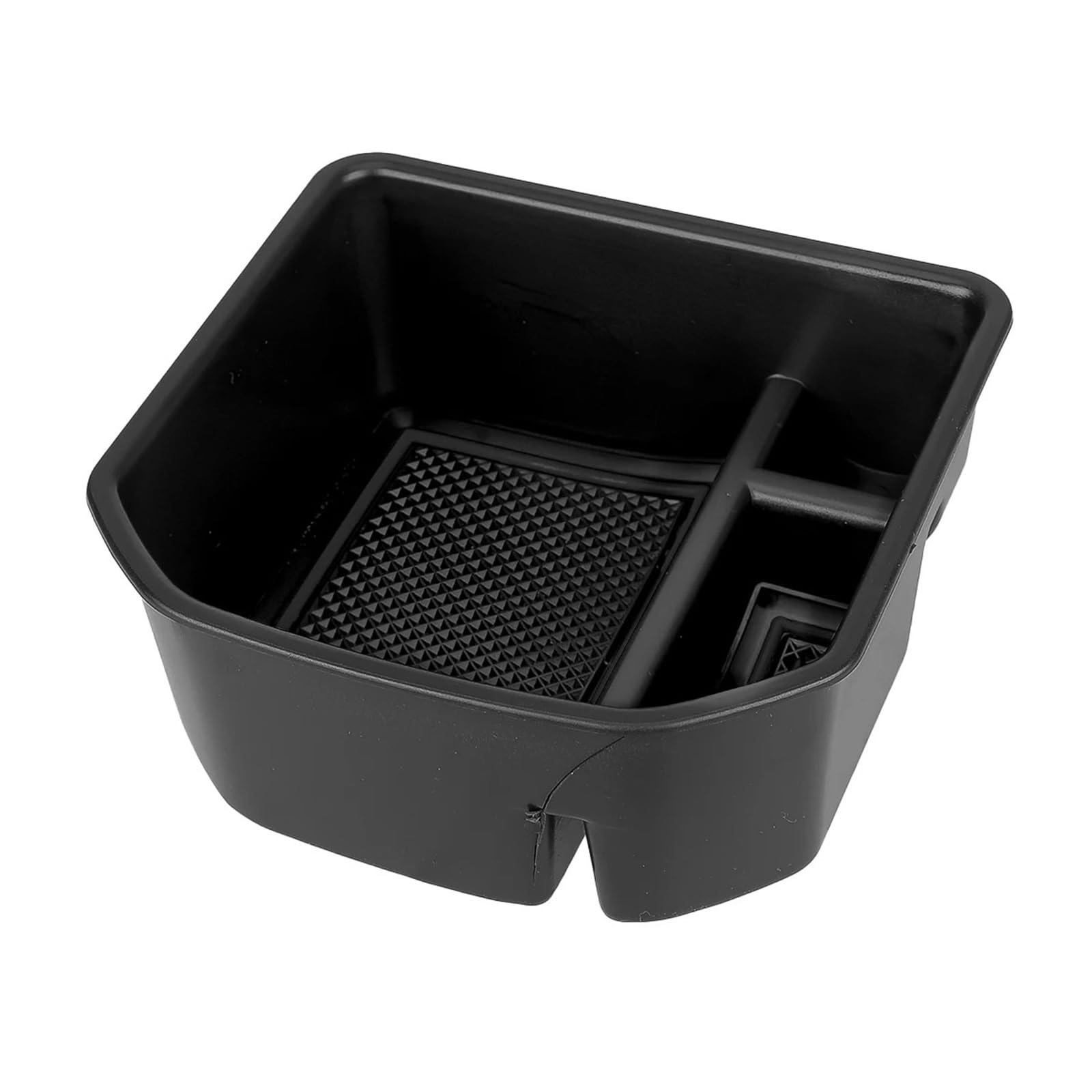 NEGRO Auto-Mittelarmlehnen-Aufbewahrungsbox, passend for VW, passend for T-Roc, 140TSI X Sport 110TSI Style 2020, Organizer-Tablett, Schwarz Aufbewahrungsbox für Konsolensitze von NEGRO