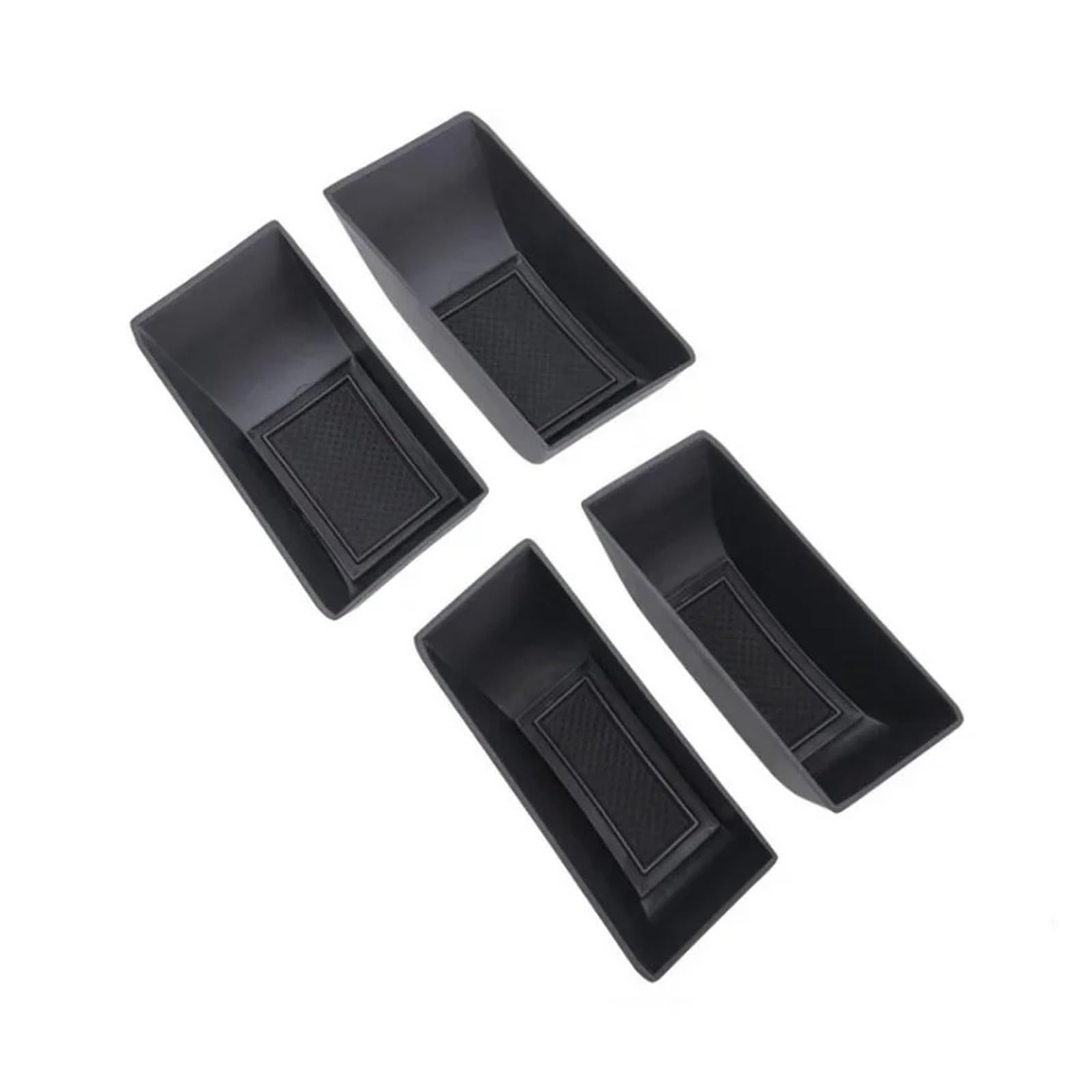 NEGRO Autotür-Armlehnen-Aufbewahrungsbox, passend for BYD, Atto 3 22–23, ABS-Autoinnenraum, Byd Act 3, Autozubehör-Abdeckungshülle Autotürfach Organizer(4 Door 4Pcs) von NEGRO